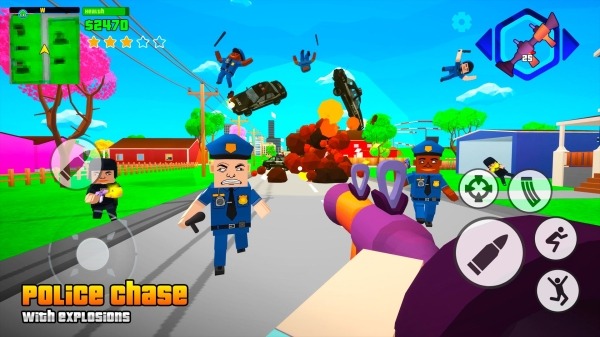 Dude Wars: Pixel FPS Shooter Android Game Image 3