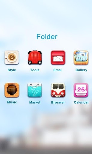 Holiday Go Launcher Android Theme Image 4