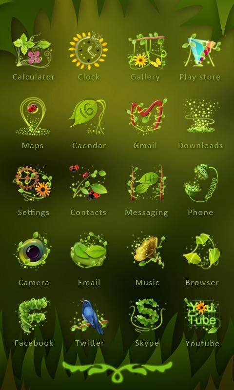 Firefly Go Launcher Android Theme Image 3