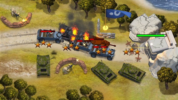 WWII Defense: RTS Army TD Game Android Game Image 2