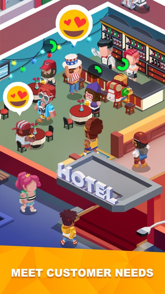 Sim Hotel Tycoon: Tycoon Games Android Game Image 3