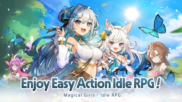 Rain Girls Idle(Magical Girls) Android Game Image 2