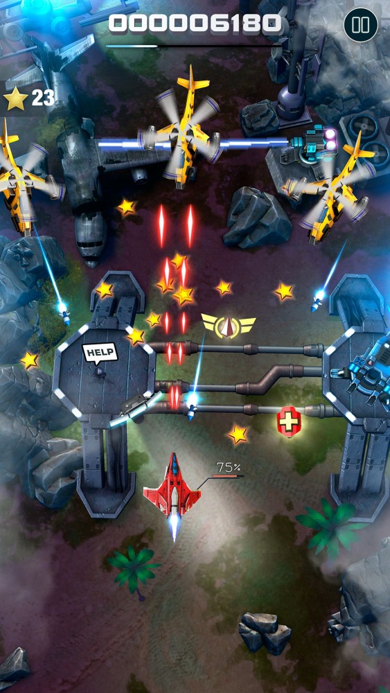 Red Hunt: Jets Action Shooter Android Game Image 3