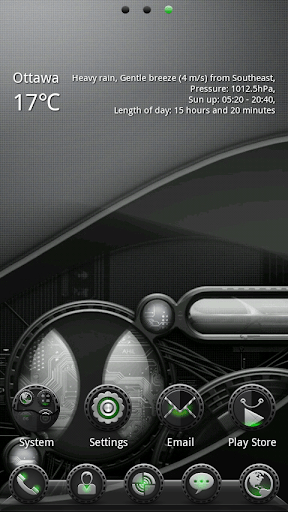 Agent Go Launcher Android Theme Image 2