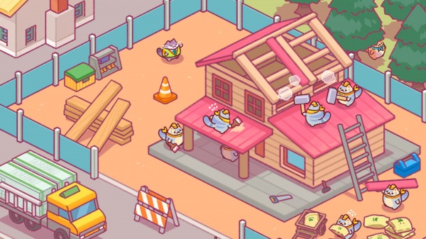 Lumbercat: Cute Idle Tycoon Android Game Image 2