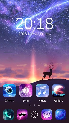 Galaxy Go Launcher Android Theme Image 1