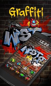 Graffiti Go Launcher Android Theme Image 1
