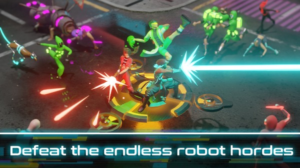 Night Of Mayhem - Cyberpunk TD Android Game Image 3