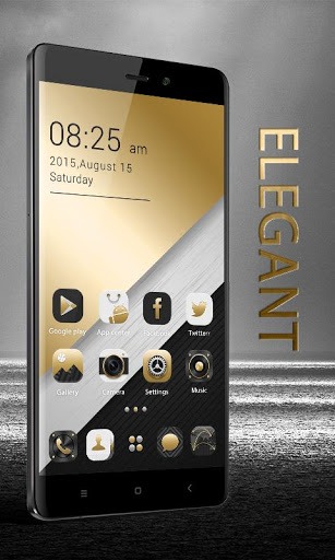 Elegant Go Launcher Android Theme Image 1