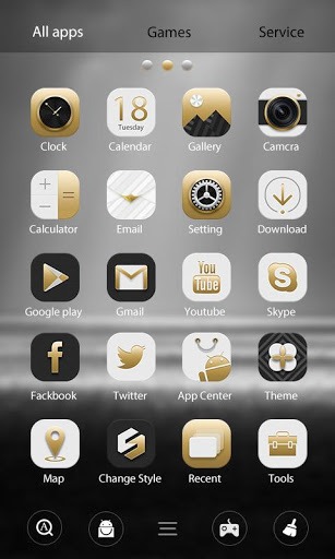 Elegant Go Launcher Android Theme Image 4