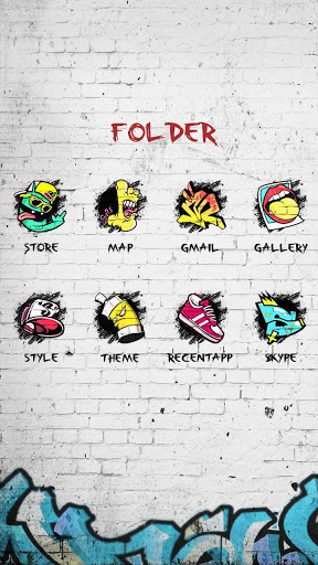 Street Art Go Launcher Android Theme Image 4