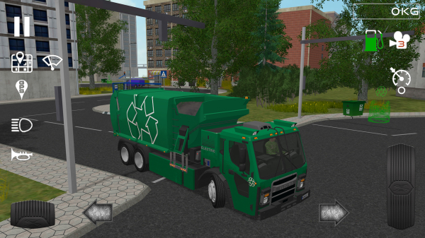 Trash Truck Simulator Android Game Image 1