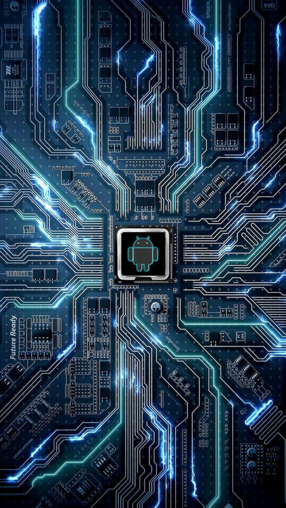 Motherboard Mobile Phone Wallpaper Image 1