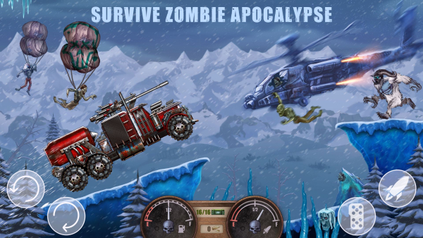 Zombie Hill Racing PRO - Climb Android Game Image 2