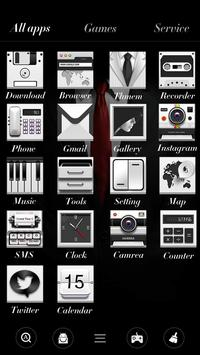 Gentleman Go Launcher Android Theme Image 2