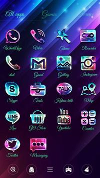 Galaxy Glass Go Launcher Android Theme Image 2