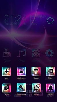 Galaxy Glass Go Launcher Android Theme Image 4