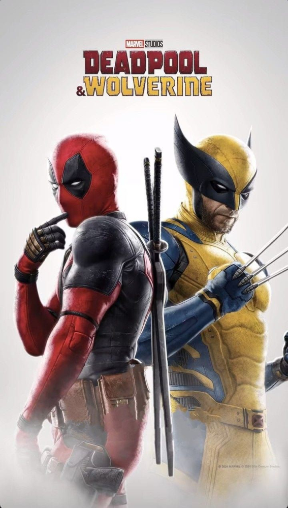 Deadpool &amp; Wolverine Mobile Phone Wallpaper Image 1