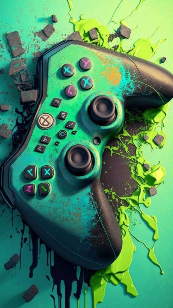 Game Controller Mobile Phone Wallpaper Image 1