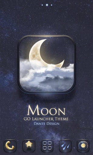 Moon Go Launcher Android Theme Image 1