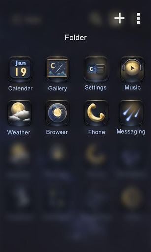 Moon Go Launcher Android Theme Image 4