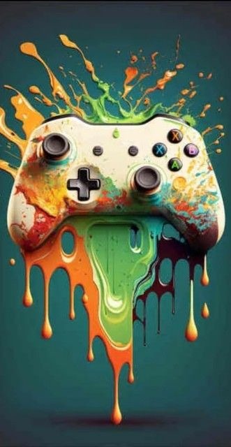 Game Controller Mobile Phone Wallpaper Image 1