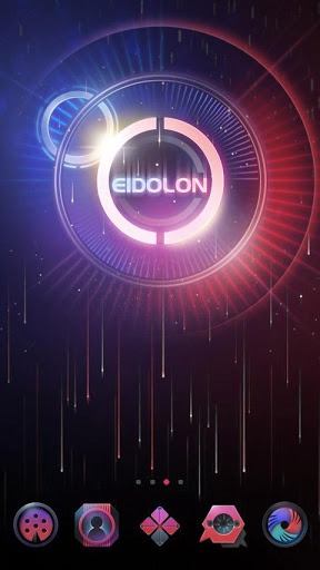 EIDOLON Go Launcher Android Theme Image 1