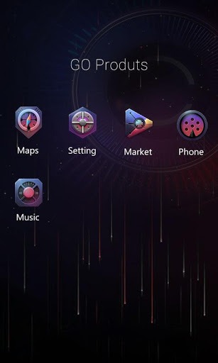 EIDOLON Go Launcher Android Theme Image 3