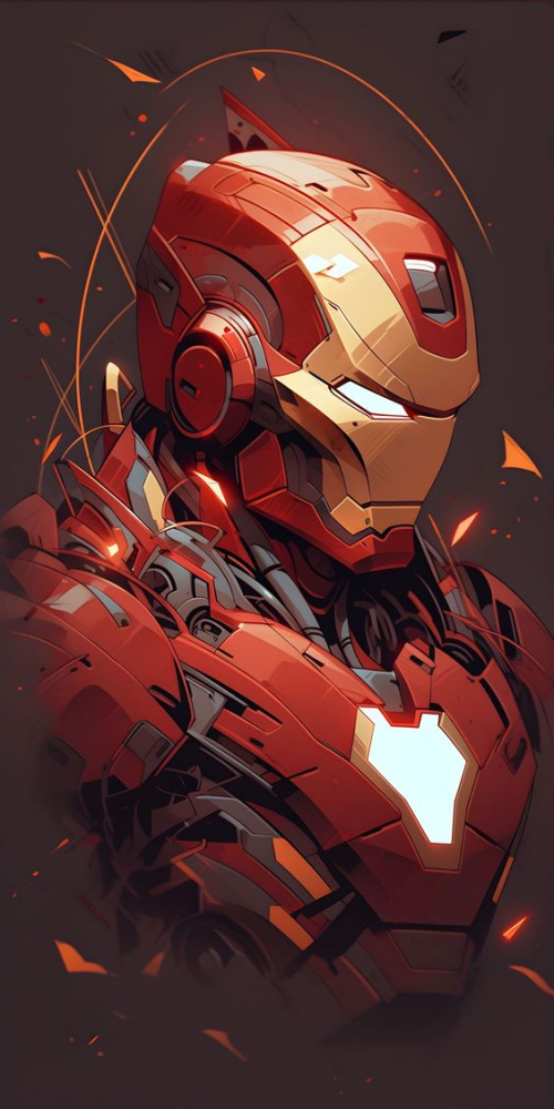 Ironman Mobile Phone Wallpaper Image 1