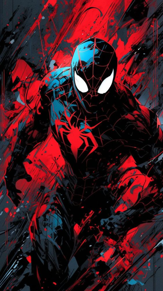 Spiderman Mobile Phone Wallpaper Image 1