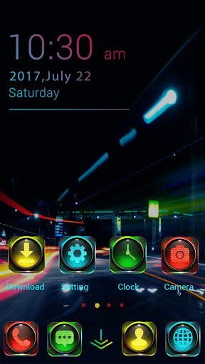 City Light Go Launcher Android Theme Image 2