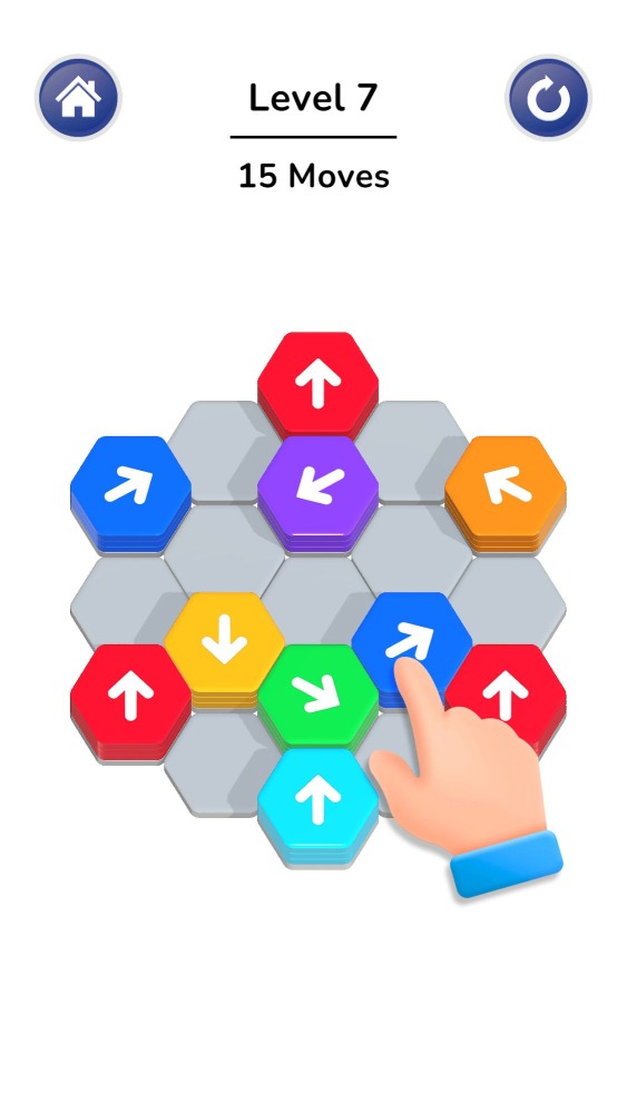 Hexa Away Android Game Image 1