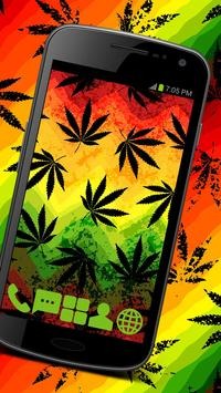 Weed Ganja Go Launcher Android Theme Image 1