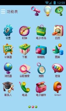 School Go Launcher Android Theme Image 2