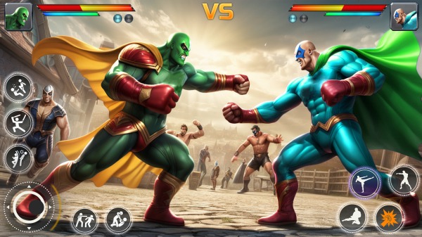 Superhero Fighting Games Android Game Image 1