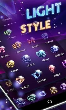 Light Style Go Launcher Android Theme Image 1