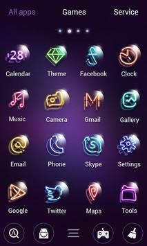 Light Style Go Launcher Android Theme Image 3