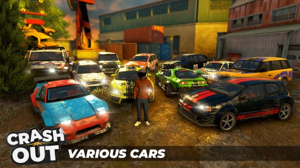 CrashOut: Car Demolition Derby Android Game Image 1