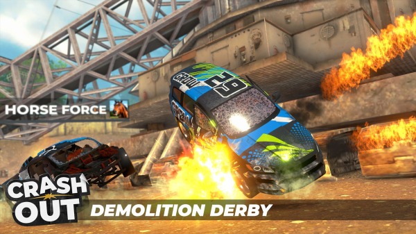 CrashOut: Car Demolition Derby Android Game Image 2