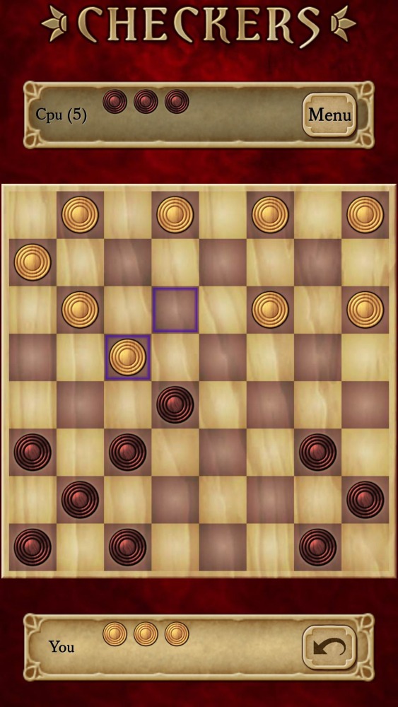 Checkers Pro Android Game Image 1