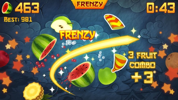 Fruit Ninja Classic+ Android Game Image 2