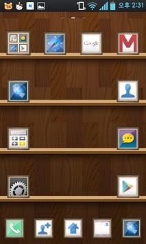 SHELVE Go Launcher Android Theme Image 1