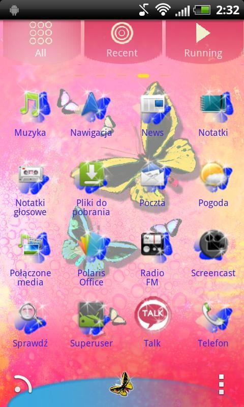 Butterfly Go Launcher Android Theme Image 4