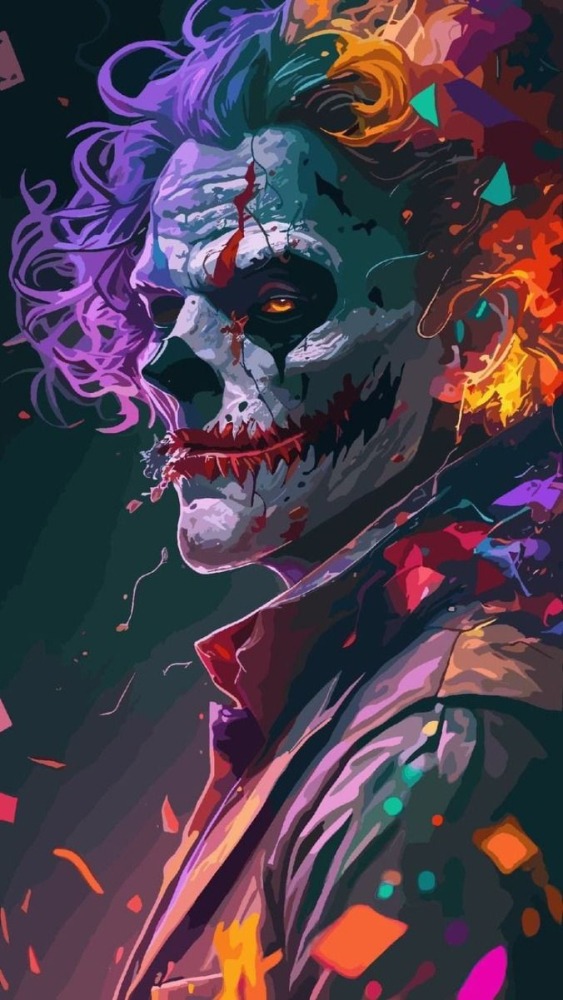 Joker Mobile Phone Wallpaper Image 1