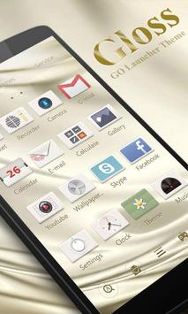 Gloss Go Launcher Android Theme Image 1