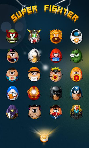 SuperFighter Go Launcher Android Theme Image 4