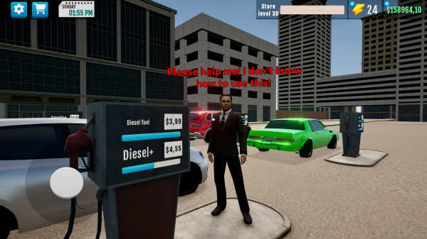 City Gas Station Simulator 3D Android Game Image 1