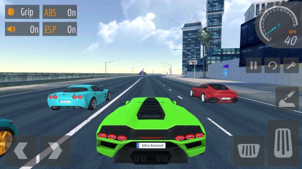 Nitro Burnout Race Game Android Game Image 3