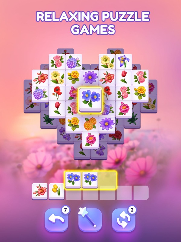 Blossom Match - Puzzle Game Android Game Image 2