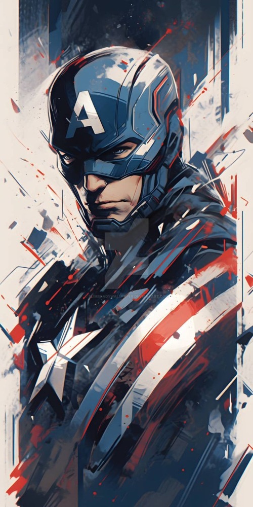 Captain America Mobile Phone Wallpaper Image 1